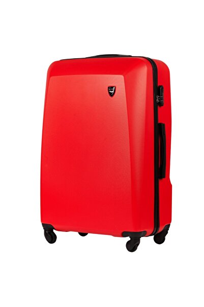 WINGS BRAND Valiză mare Wings Plover 28" roșie - ABS+, roți pivotante, încuie...