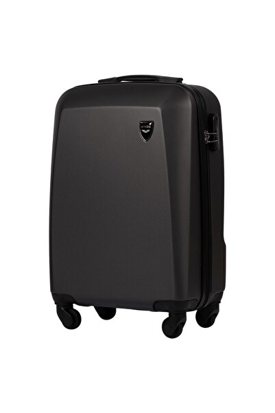 WINGS BRAND Wings Plover 20" Cabin Luggage, 4 Wheels, Dark Grey, ABS+ Material