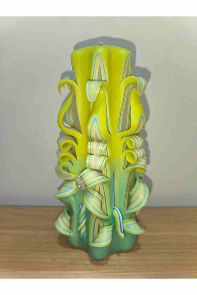 Emris Candle Art Lumânare sculptată manual 16 cm