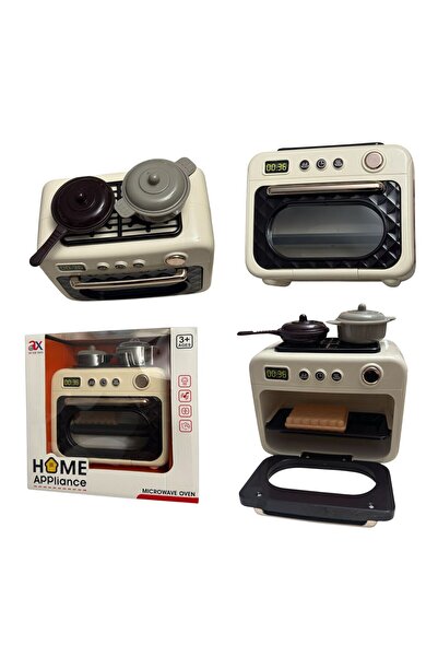 ADIRI SHOP Cuptor cu microunde de jucărie Home Appliance, cu lumini și sunete...