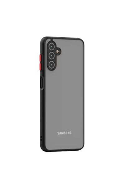 ELITE MOBILE Husa TPU Hibrid compatibila cu Samsung Galaxy A55, Negru Fumuriu