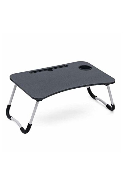 Modern home Foldable Laptop Desk Black/Silver