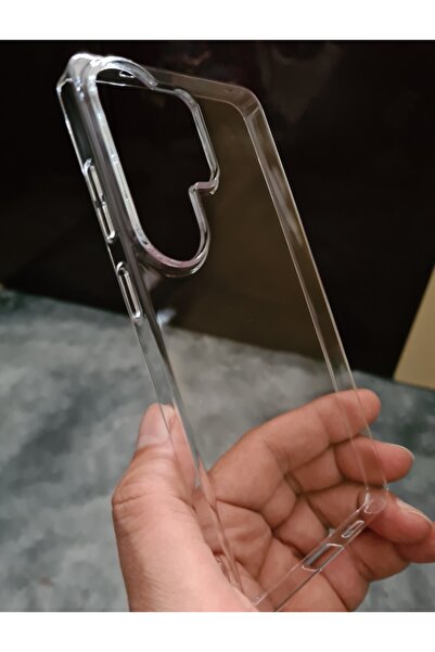 Samsung Galaxy S26 Ultra Sararmaz Sert PC Kılıf | Ultra İnce & Hafif Kristal Şeffaf Mika Arka Kapak
