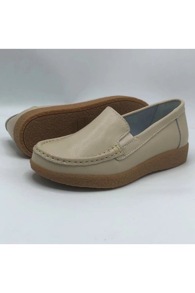 HABBIBI Pantofi Casual Piele Naturala Jeni Bej