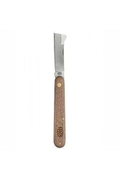 Felco Professional grafting knife, straight blade 58 mm, HRC 54 steel, walnut...