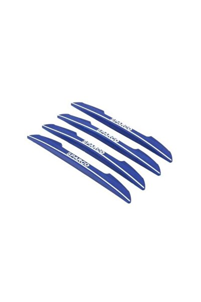 Sparco مجموعة ملصقات حماية أبواب السيارة للحماية من الصدمات والخدوش - 4 قطع