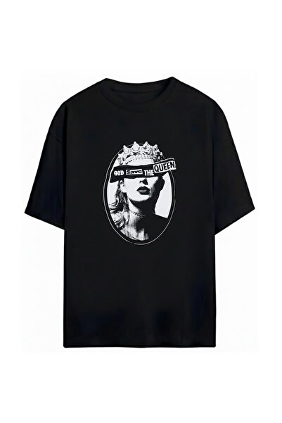SVART WEAR Taylor Swift Printed Unisex Oversize T-Shirt