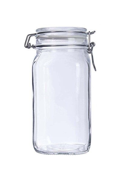 Bormioli Rocco Fido Jar with Clamp Lid Transparent 1.5 Liters
