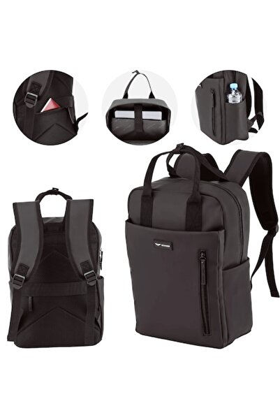 wings Trogon Modern Black Backpack 14L