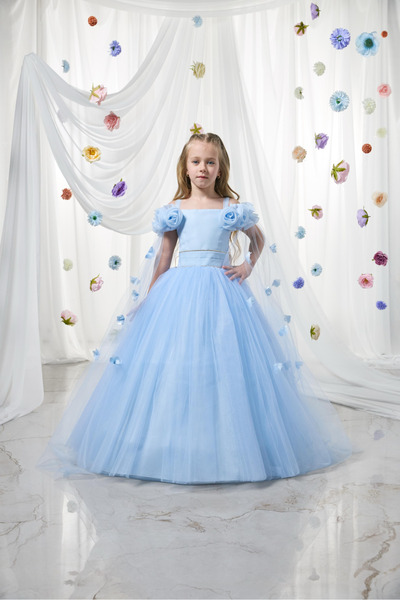 moona kids 4-11 Yaş Kız Çocuk Abiye