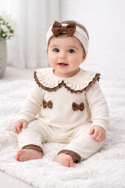 bebekyol Adel Baby Girl Jumpsuit