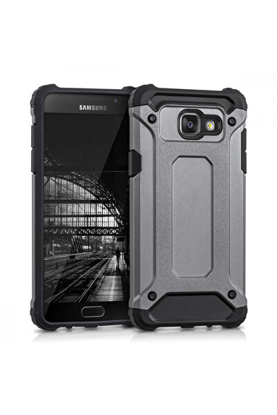 KWmobile Θήκη για Samsung Galaxy A5 (2016), Σιλικόνη, Γκρι, 37870.73