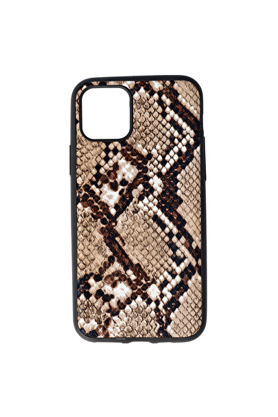 SEP Husa TPU Leather Snake Apple iPhone 11 Pro Maro
