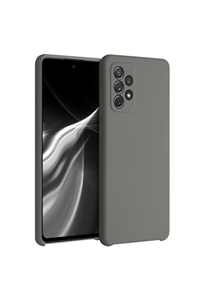 KWmobile Carcasă pentru Samsung Galaxy A72, silicon, gri, 54359.155