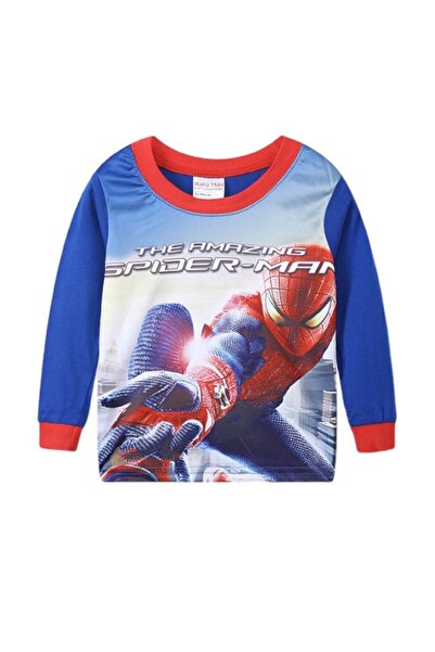 Bidani Boys Cozy Web Hero Pajama Set – Long Sleeve, 3–7 Years