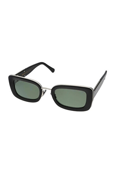 Quantum Black Green Fleece Ize Women's Sunglasses 51 mm