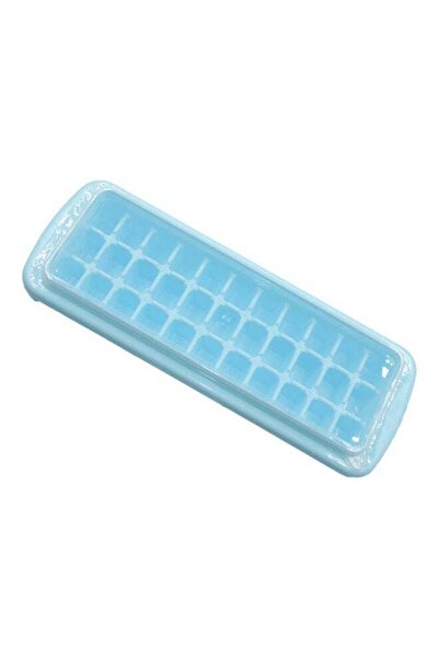 Professional Chef صانعة ثلج بغطاء أزرق، 24 × 9 × 4 سم