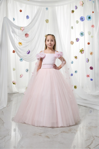 moona kids 4-11 Yaş Kız Çocuk Abiye