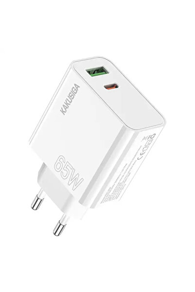 KAKU Incarcator Retea Dual Port Kakusiga KSC-934, Fast Charging 65W, 1xUSB-C,...