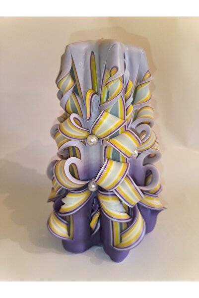 Emris Candle Art Lumânare sculptată manual 21 cm