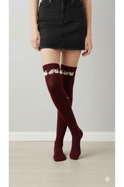 monchermo Uzun Diz üstü Kadın Çorap