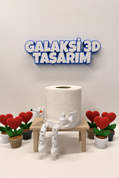 Komik Tuvalet Kağıdı Tutucu