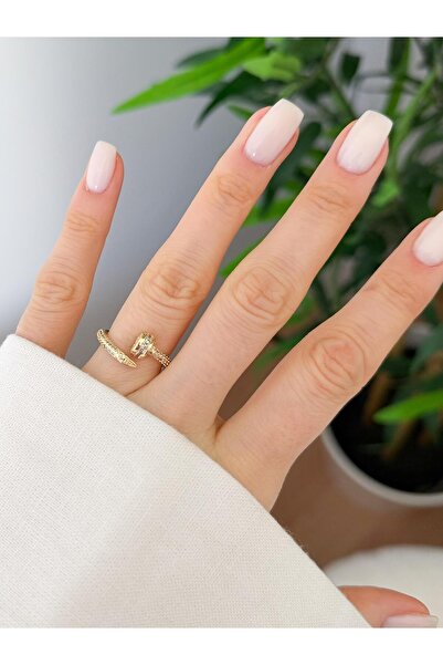 Venus Design Steel Studded Ring (Adjustable)