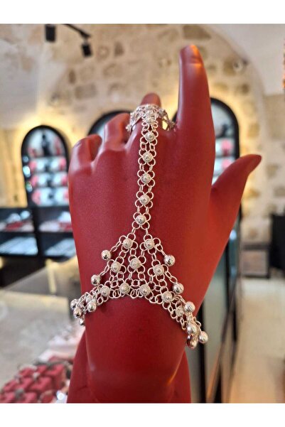GÜMÜŞ Telkari kişniş model Şahmeran