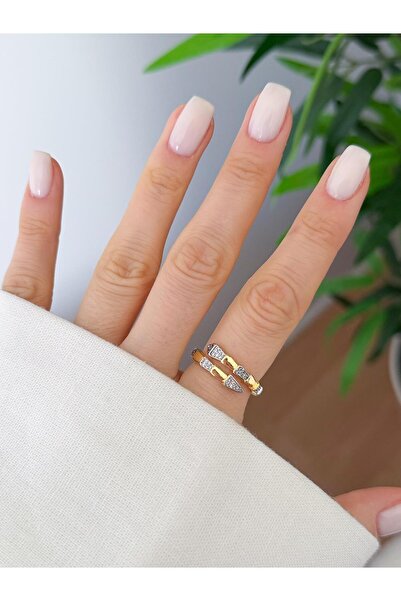 Venus Design Steel snake ring (adjustable)