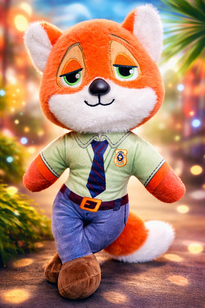 OEM Jucarie Plus Nick Wilde – Vulpea din Zootopia, Personaj Disney, Plus Moale