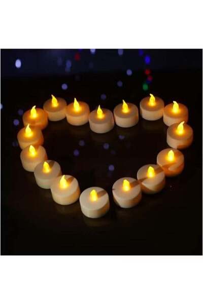 Generic Dreamzon 24-Piece Battery Operated LED Tea Light Candle Set With Long...