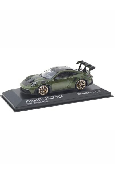 GÜMRÜK BEY نموذج سيارة ميني تشامبس بمقياس 1:43 لبورش 911 GT3 RS 992 2024 بالل...