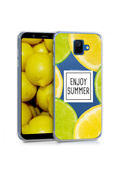 KWmobile Case for Samsung Galaxy A6 (2018), Silicone, Multicolor, 45250.03