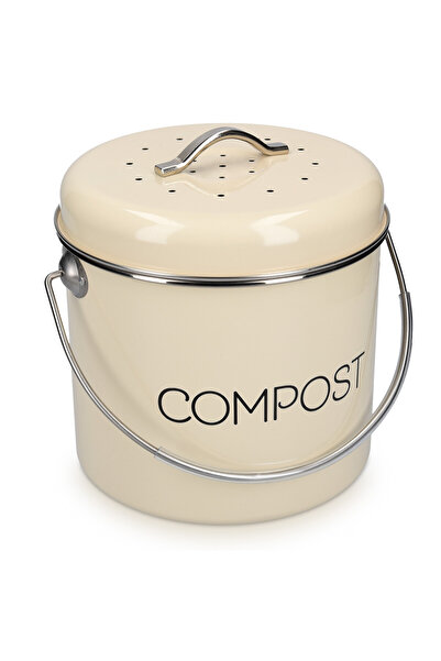 Navaris Waste bin with activated carbon filter, 3 liters, 19 x 20cm, 49642.1.16