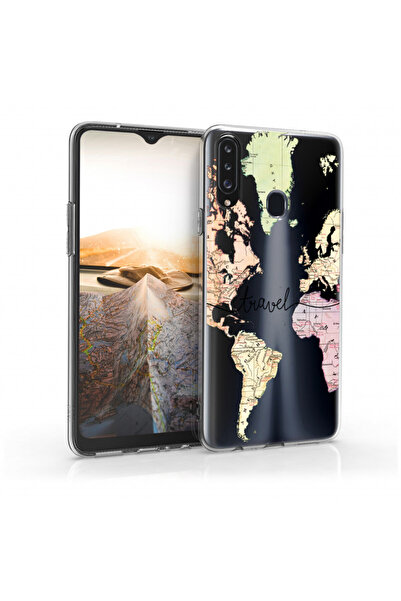 KWmobile Case for Samsung Galaxy A20s, Silicone, Multicolor, 52933.03