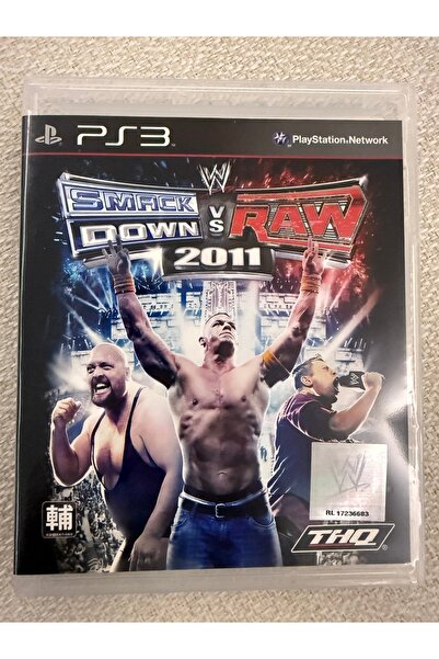 THQ ps3 smackdown 2011 wwe smack down full içerik 10/10 kondüsyon