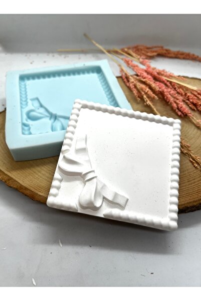 WAMMOLDS Fiyonk Motifli Sunum Tabağı silikon kalıp