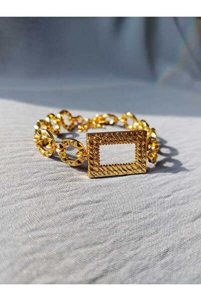 GEZERGOLD TAKI gram kare külçe uyumlu lüx kalemli bileklik