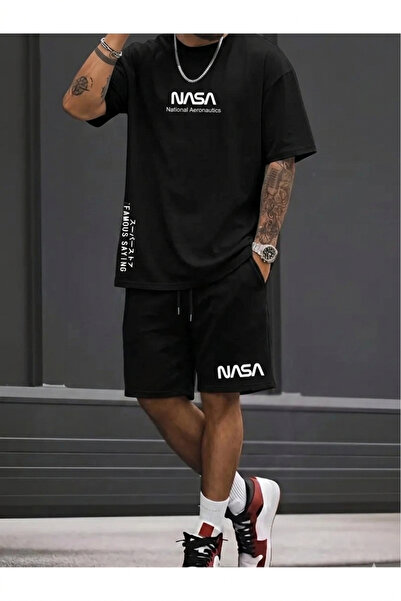 PERISENSE Men's White Black Oversized Freedom Printed Crew Neck Short Sleeve ...