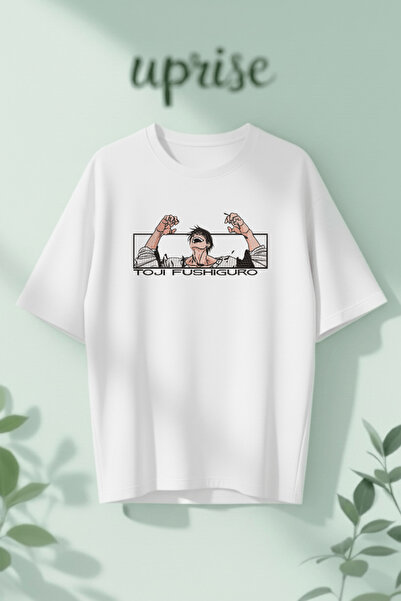 Vordevia Τζουτζούτσου Καϊζέν Τότζι Φουσιγκούρο με τύπωμα Βαμβάκι lu oversized...