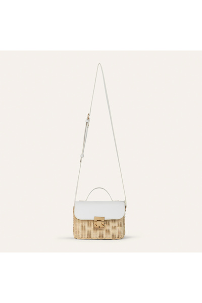Mudo Askili Mini Straw Shoulder Bag Bag