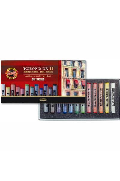 Generic Brand Set of Artist's Dry Chalks 8512 12