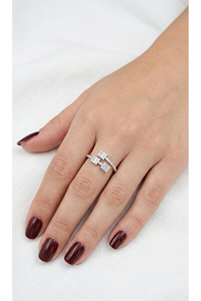 İris Jewelrys Çelik Luvia Silver Yüzük