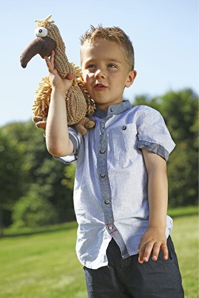 Trixie Akbaba Vulture Plush Toy Küçük ve Büyük Irk Köpek Oyuncağı 24 cm Large