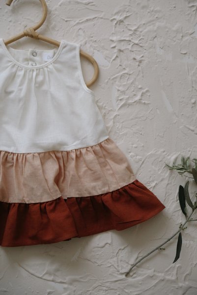 DoDo'S Baby Organic Cotton Summer Shades Baby & Kids Dress