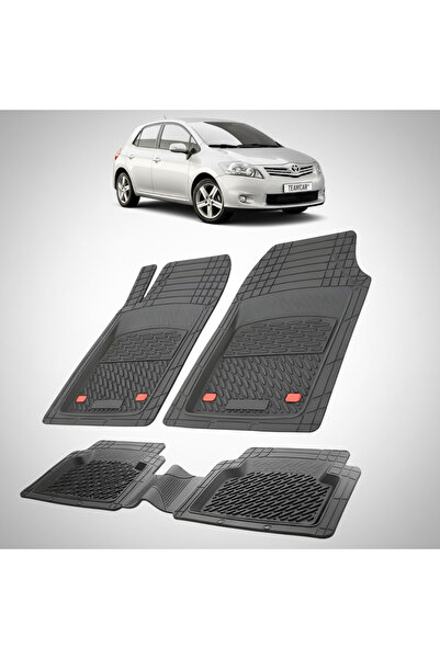 TEAMCAR Toyota Auris E150 Compatible Floor Mats Hatchback 2010-2012 | Black
