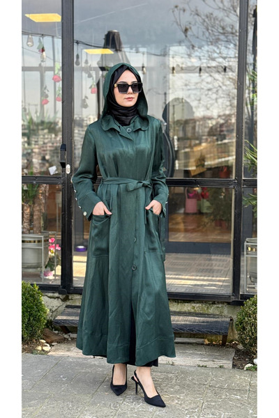 MissWhence Kapüşonlu Kap 39504