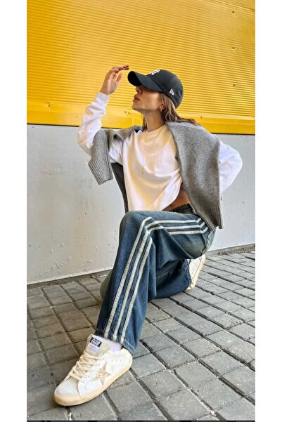 EDVESS Retro Style Baggy Jean Pants