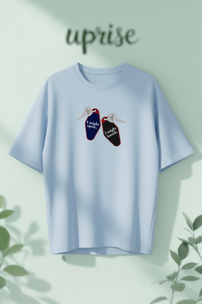 Vordevia Heated Rivalry Hollander Rozanov 81 24 Printed Cotton Lu Oversized T...