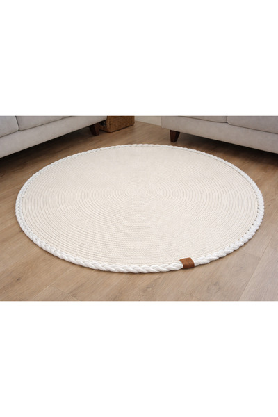 Armağan Garajı El Yapımı Jüt İp Dekoratif Paspas Antre Mutfak Salon Kapı Önü ...